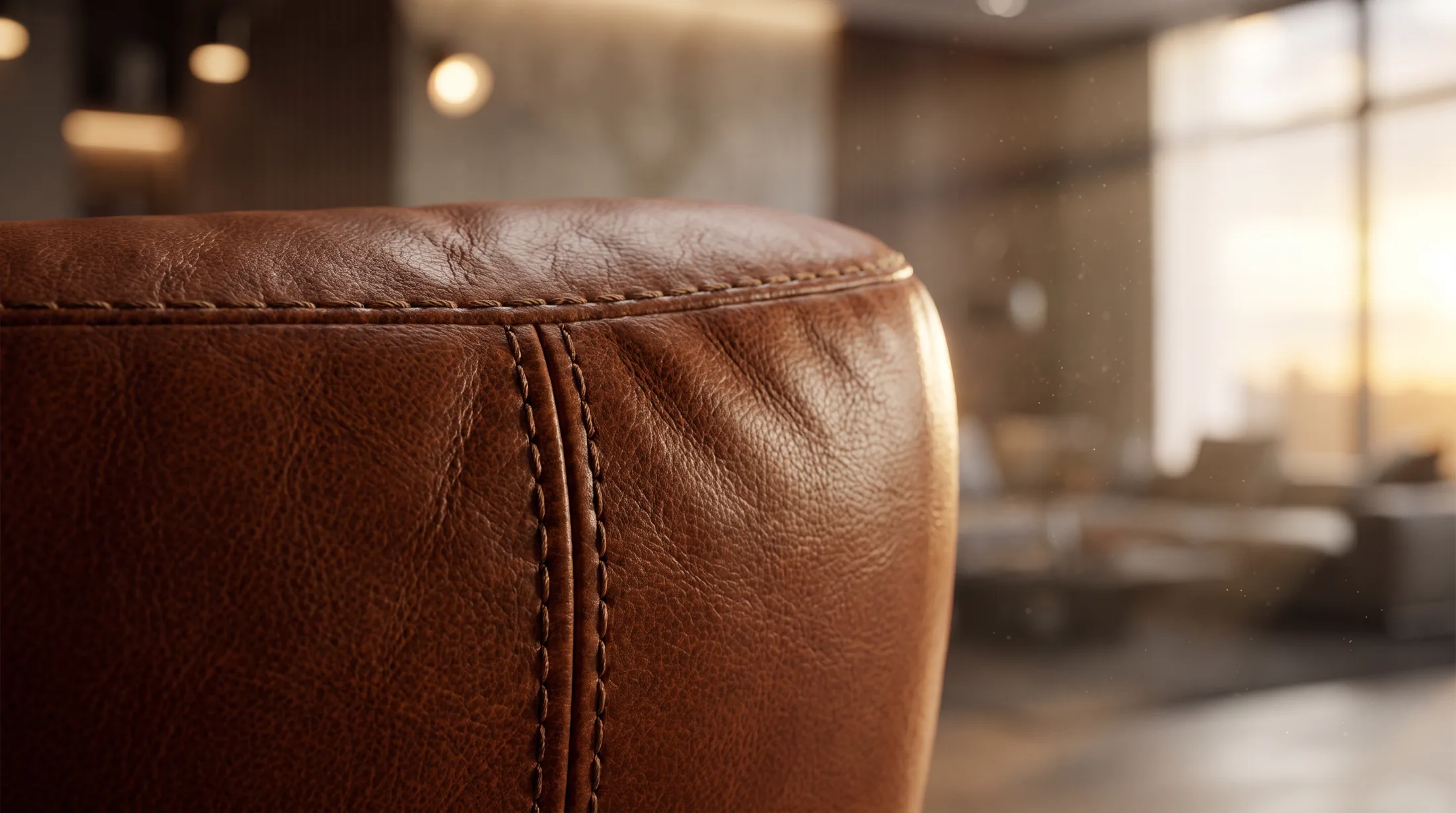 Saddle leather